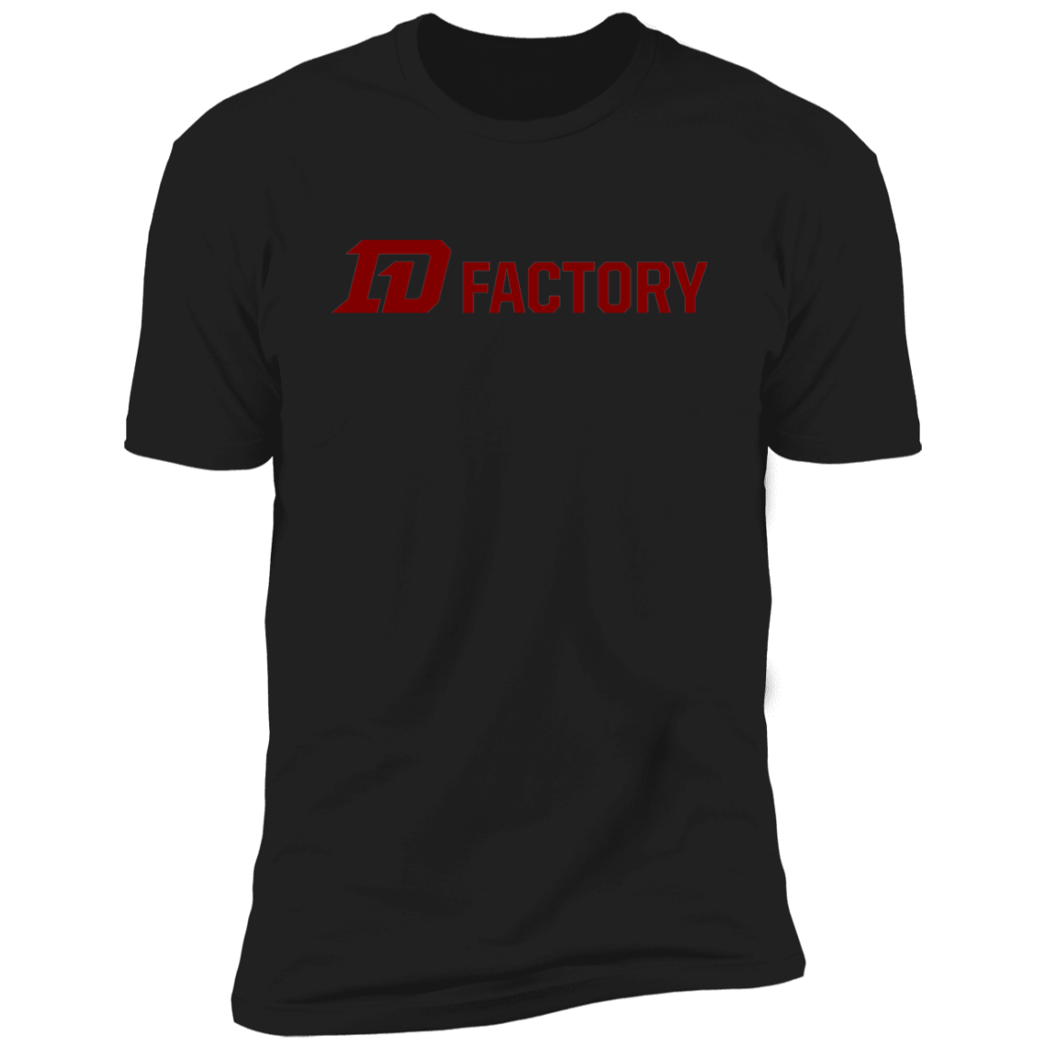 Luxe T-Shirt - Maroon Flatline