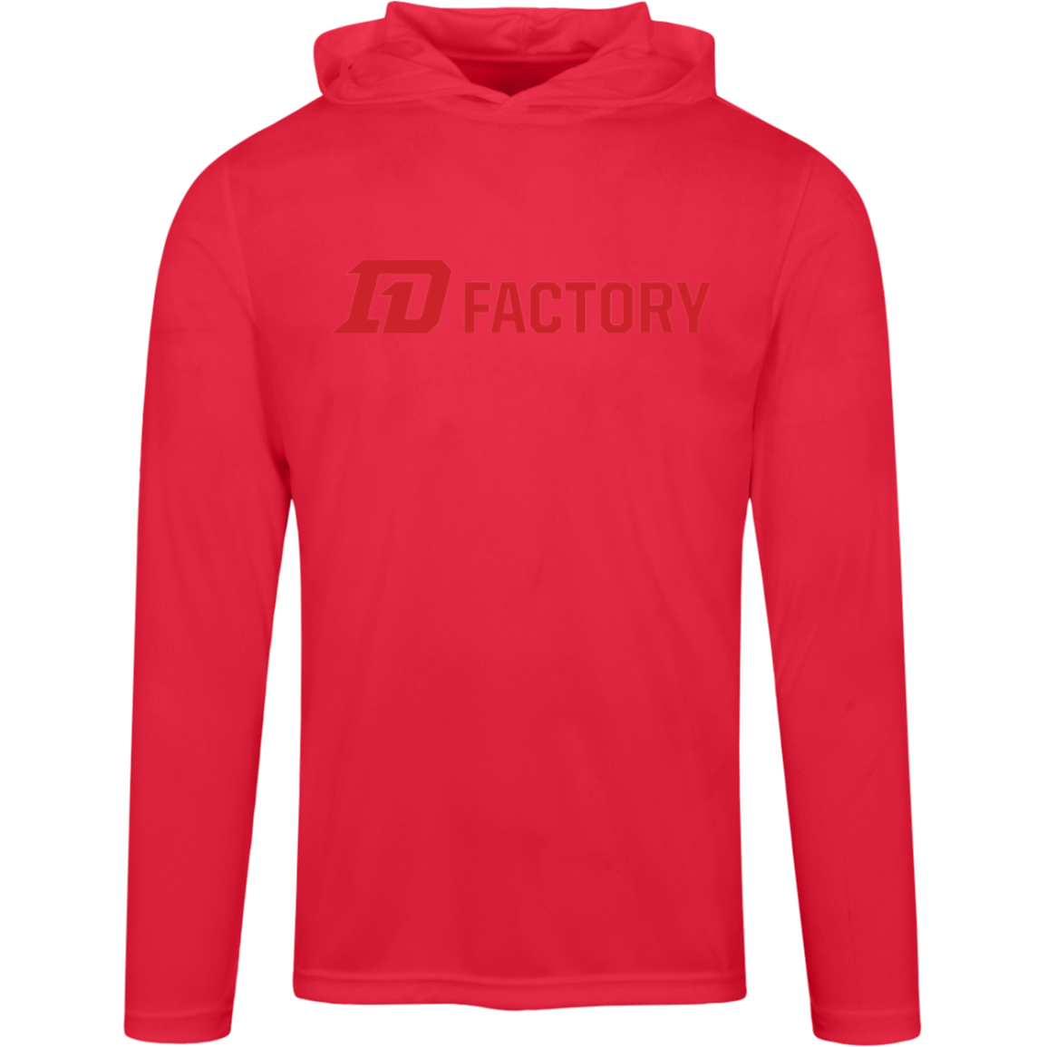 Performance Hoodie - Red Flatline