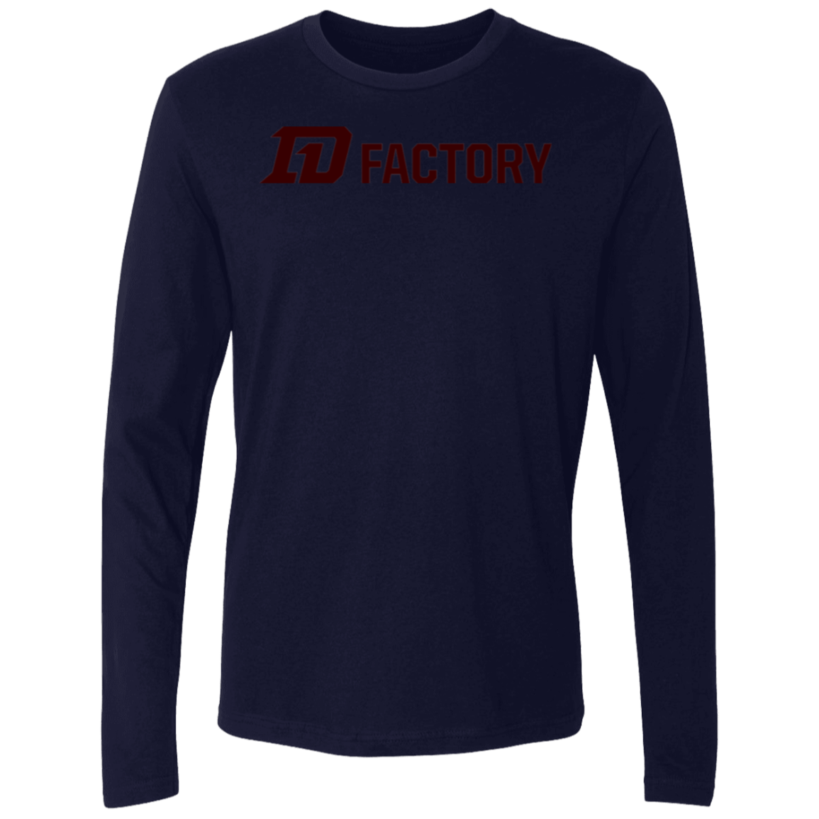Apex Long Sleeve - Dark Maroon Flatline