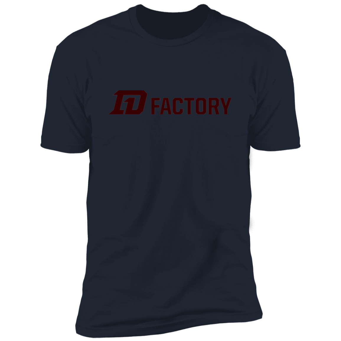 Luxe T-Shirt - Dark Maroon Flatline