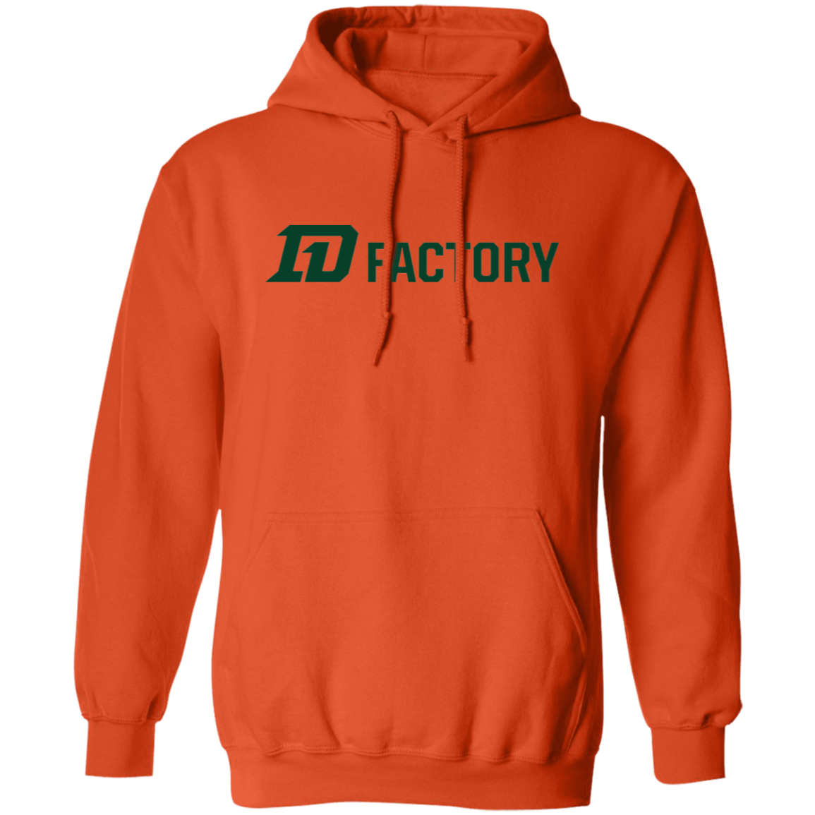 Premium Hoodie - Dark Green Flatline