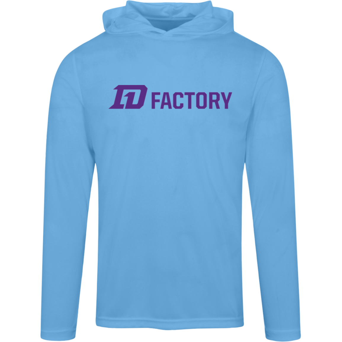 Performance Hoodie - Purple Flatline