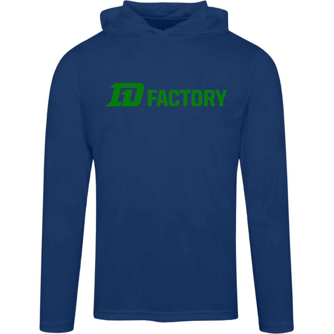 Performance Hoodie - Green Flatline