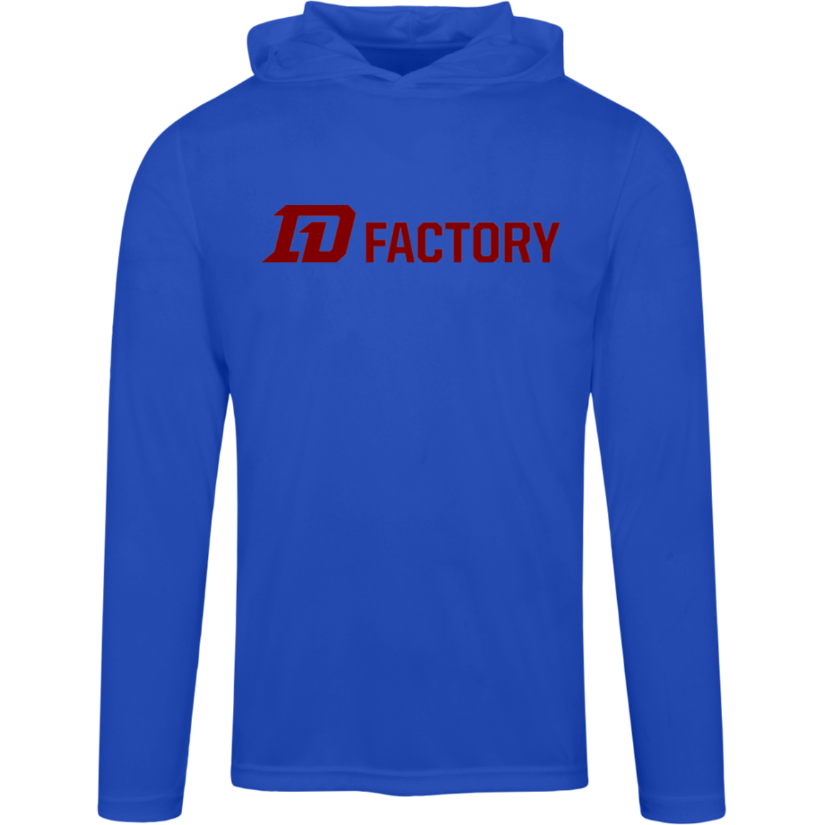 Performance Hoodie - Maroon Flatline