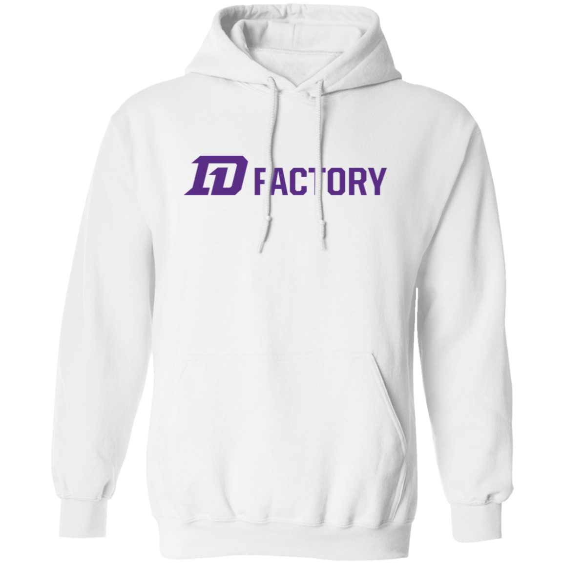 Premium Hoodie - Purple Flatline