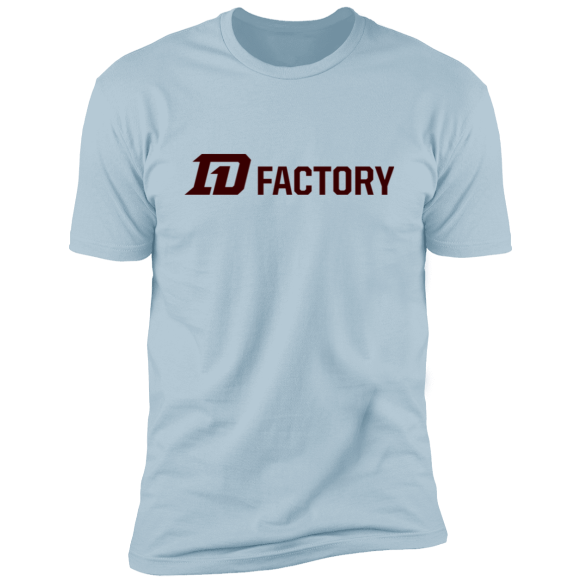Luxe T-Shirt - Dark Maroon Flatline