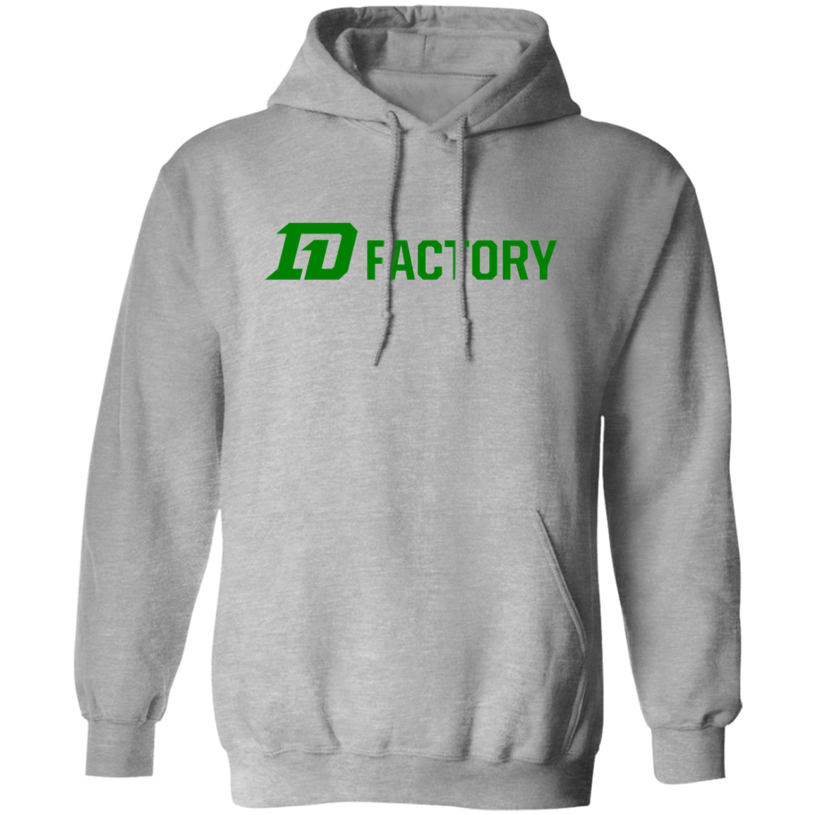 Premium Hoodie - Green Flatline
