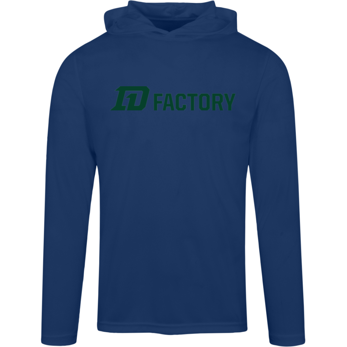 Performance Hoodie - Dark Green Flatline