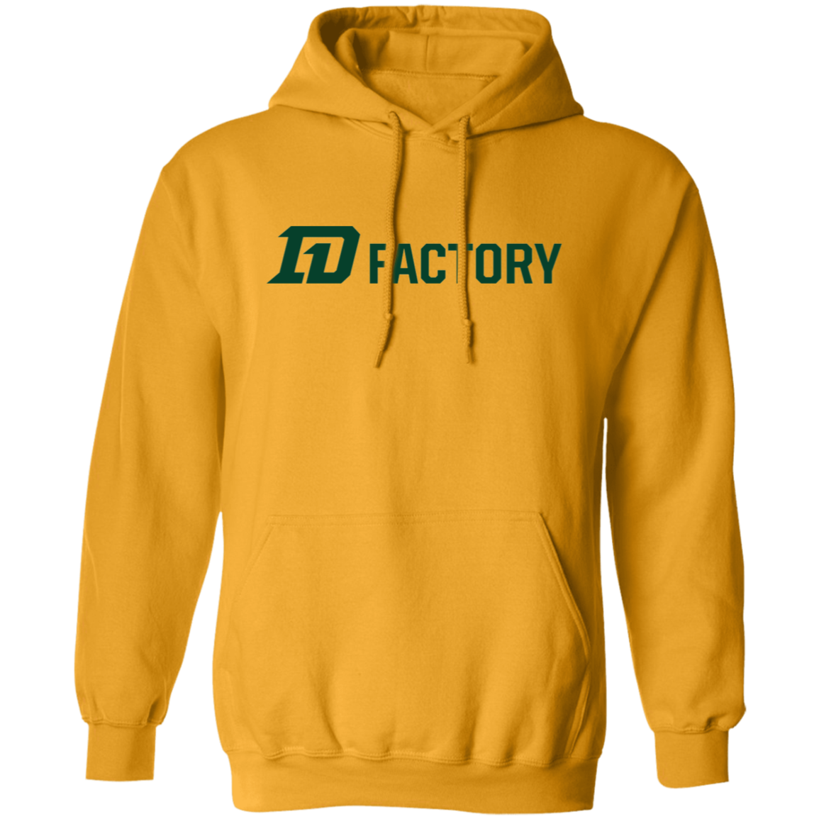 Premium Hoodie - Dark Green Flatline