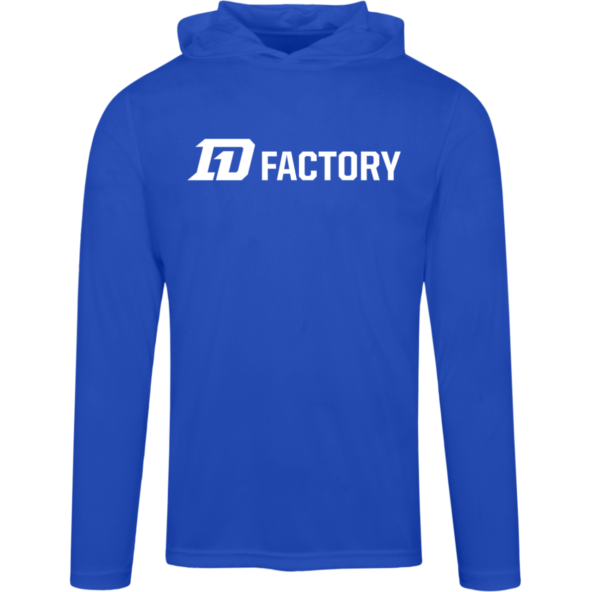 Performance Hoodie - White Flatline