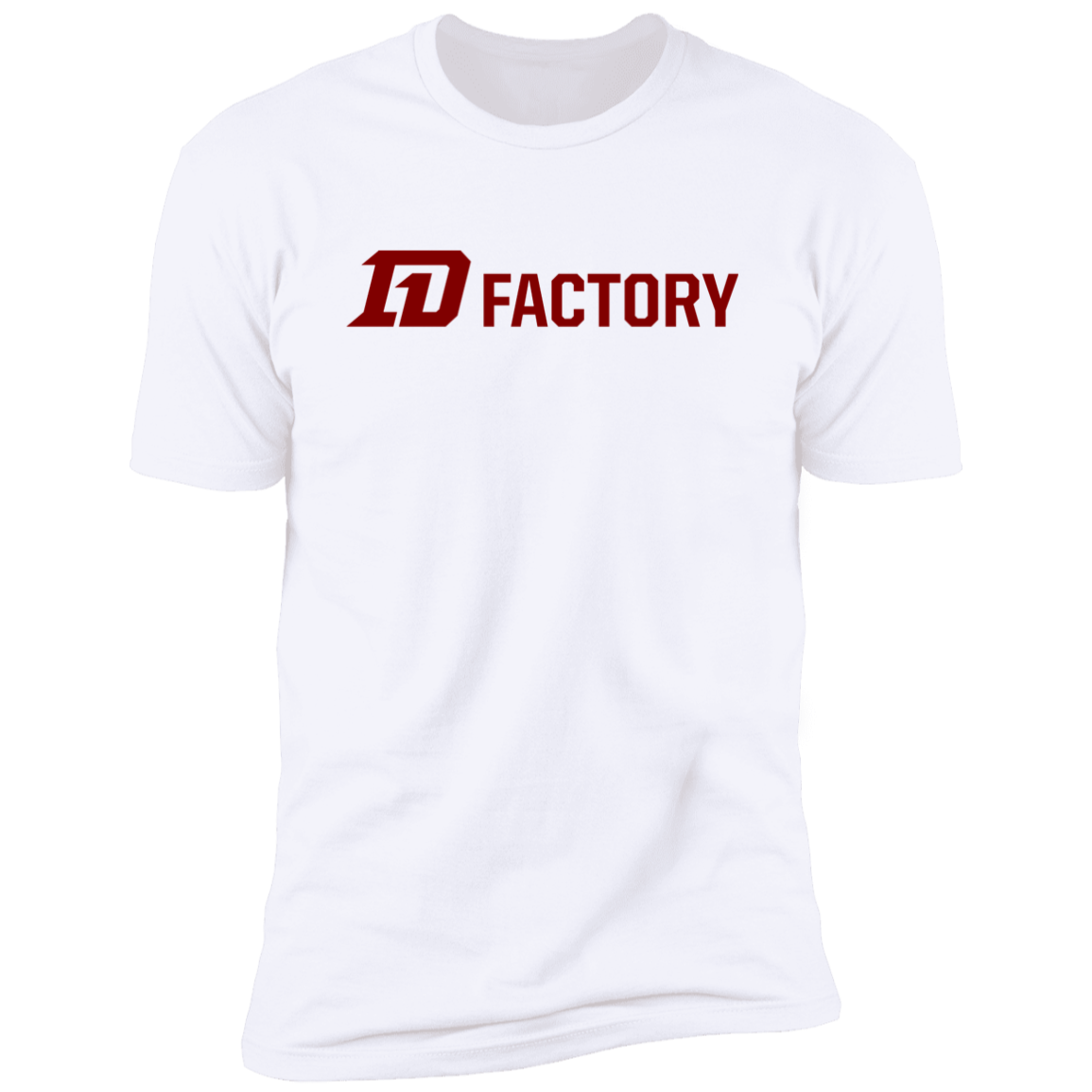 Luxe T-Shirt - Maroon Flatline