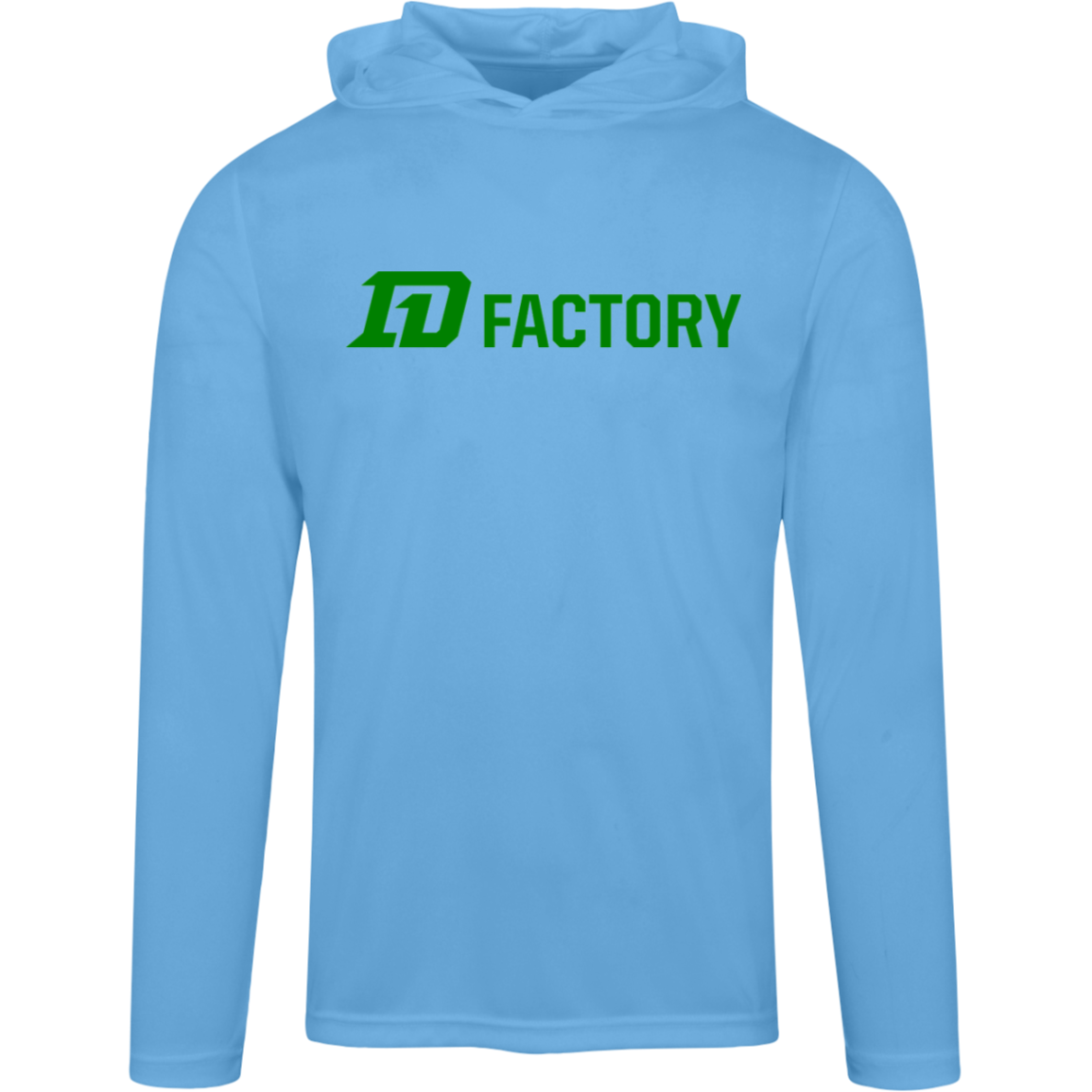 Performance Hoodie - Green Flatline