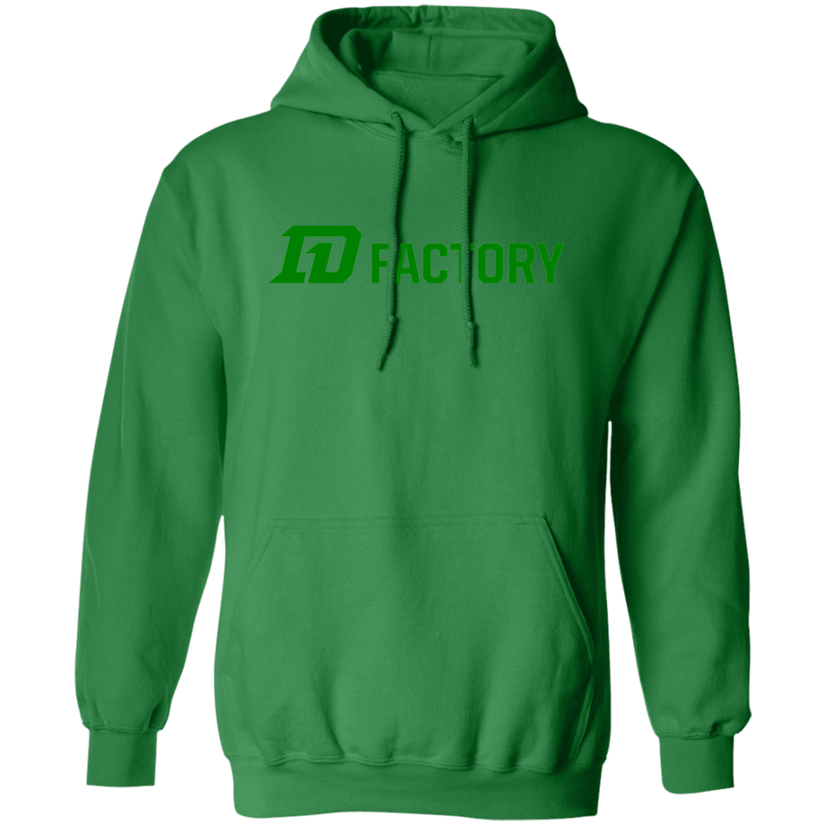 Premium Hoodie - Green Flatline