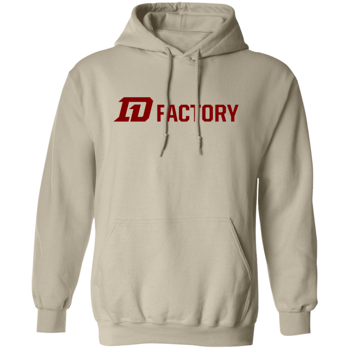Premium Hoodie - Maroon Flatline