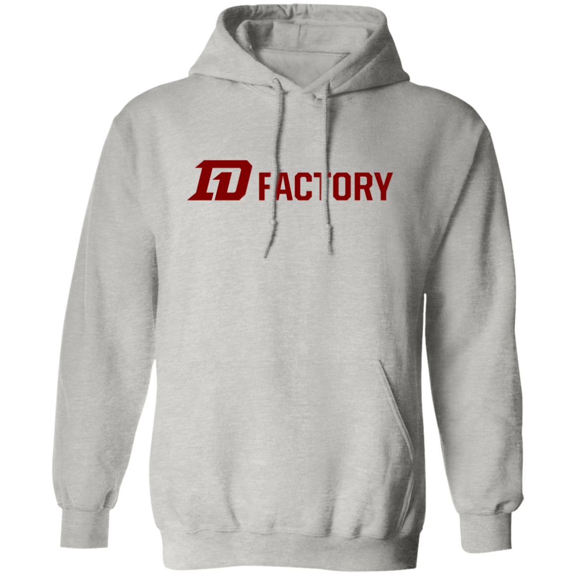 Premium Hoodie - Maroon Flatline