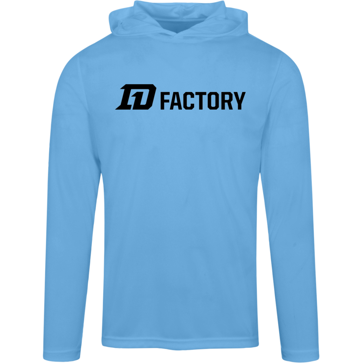 Performance Hoodie - Black Flatline