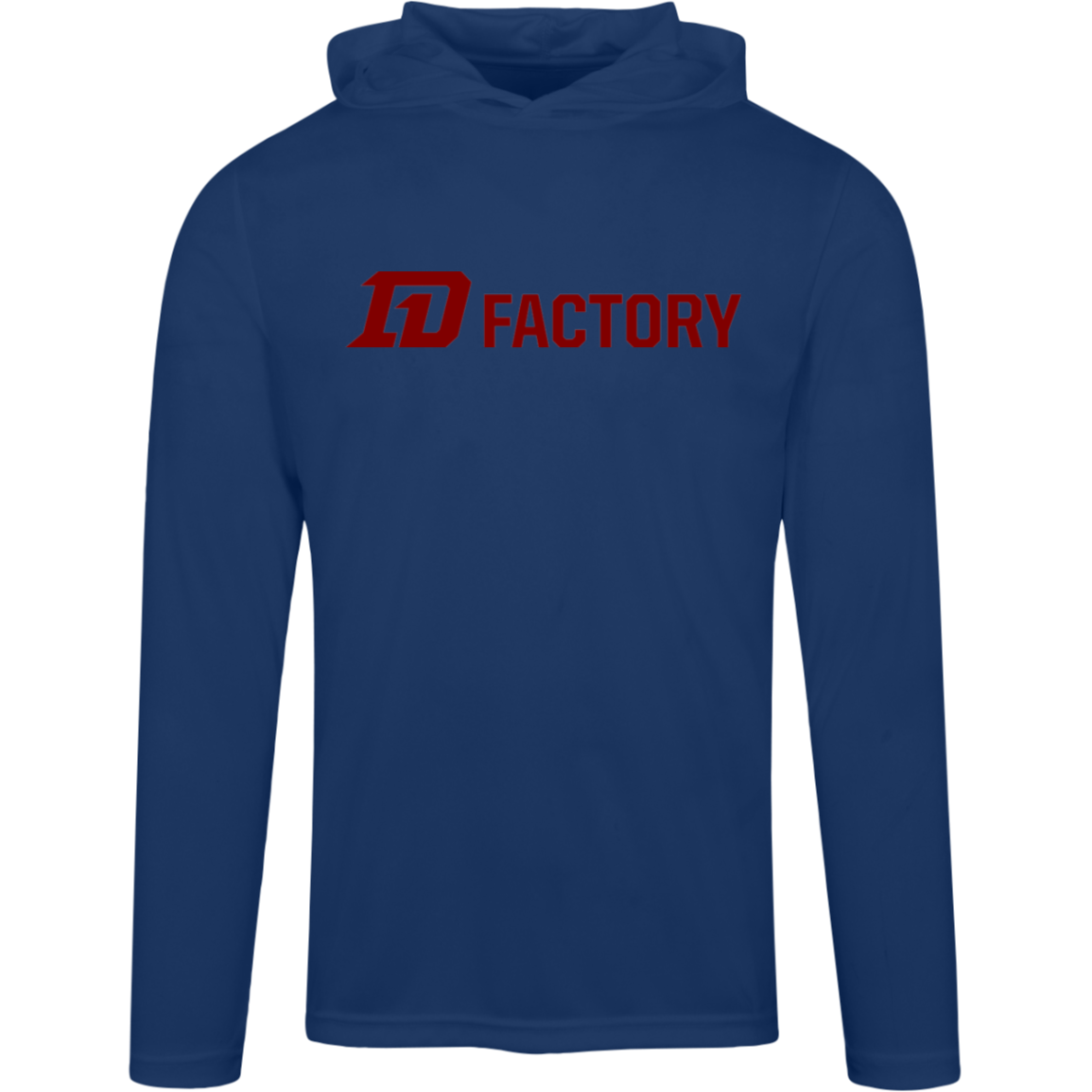 Performance Hoodie - Maroon Flatline