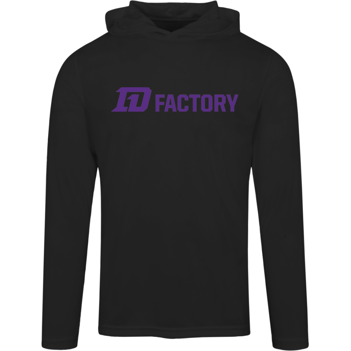 Performance Hoodie - Purple Flatline