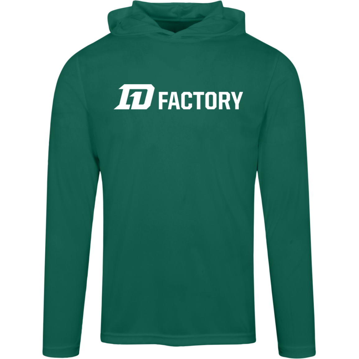 Performance Hoodie - White Flatline