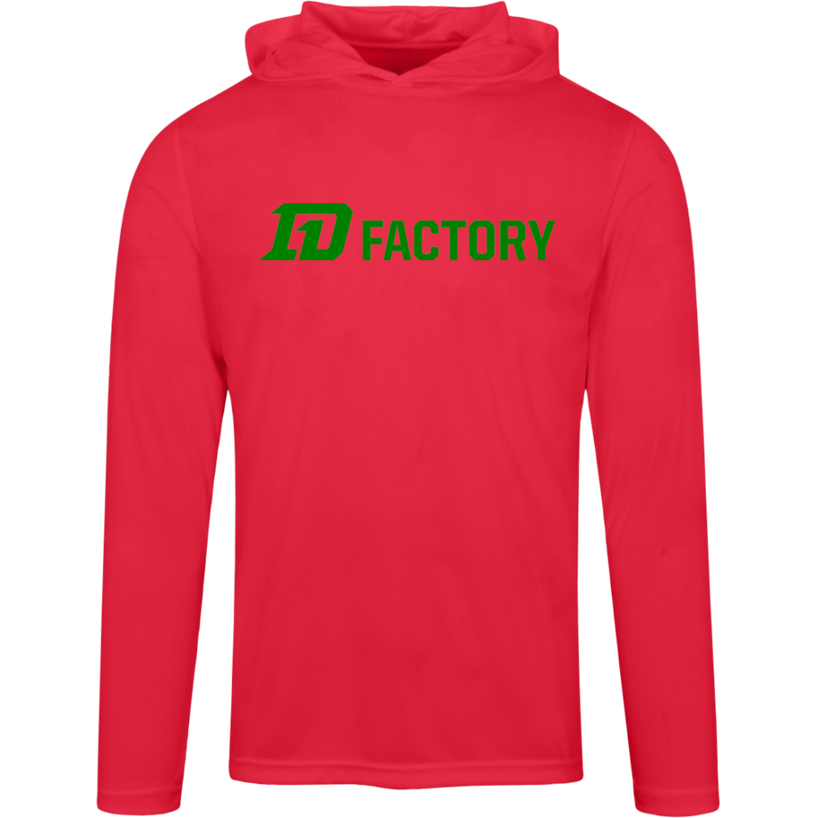 Performance Hoodie - Green Flatline