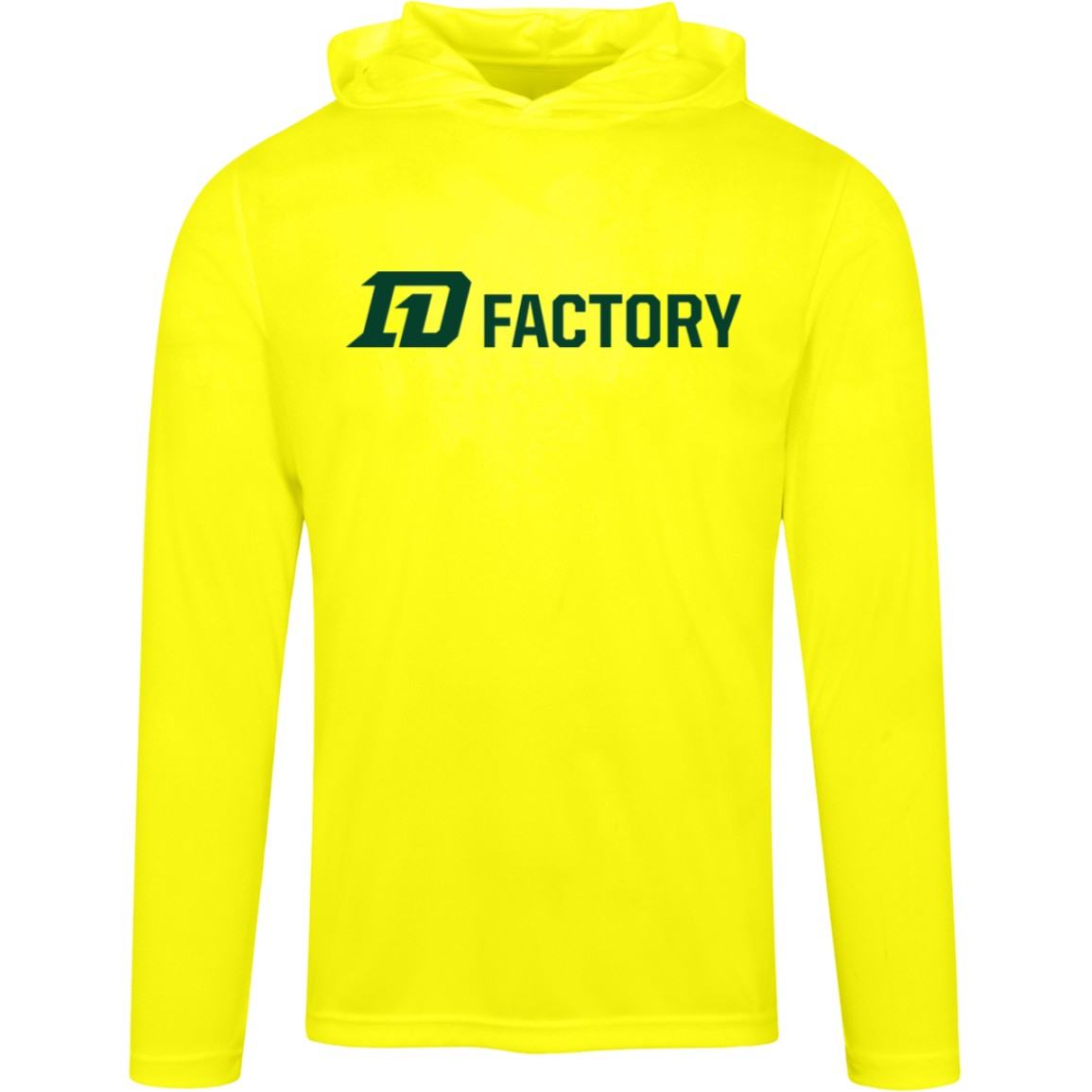 Performance Hoodie - Dark Green Flatline