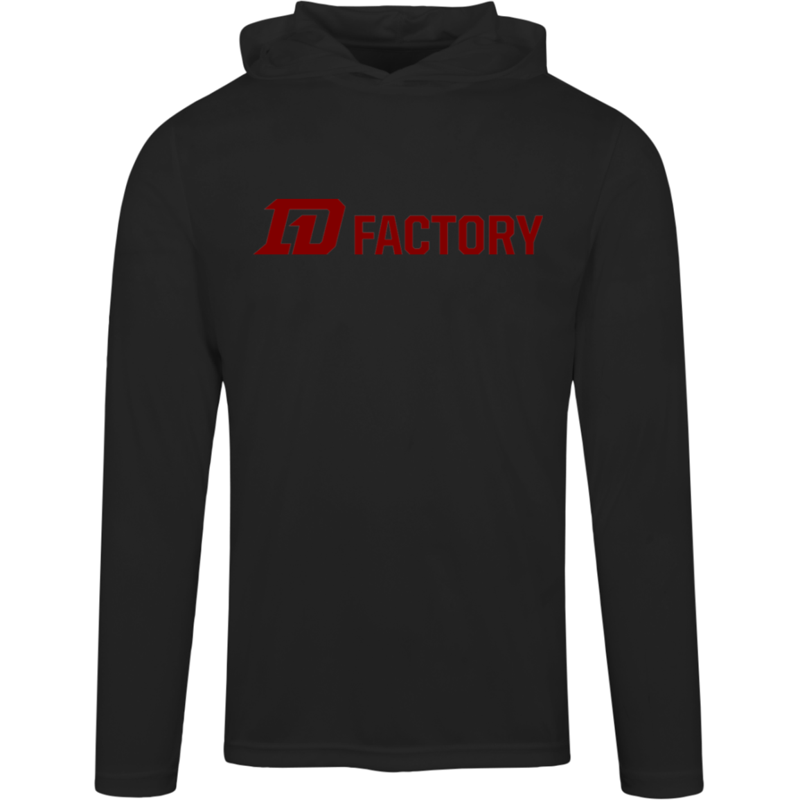 Performance Hoodie - Maroon Flatline