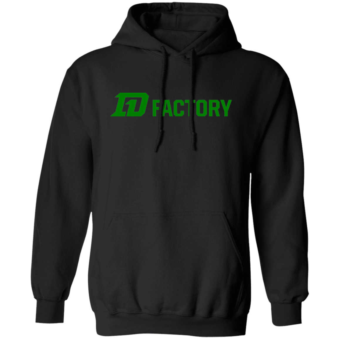 Premium Hoodie - Green Flatline
