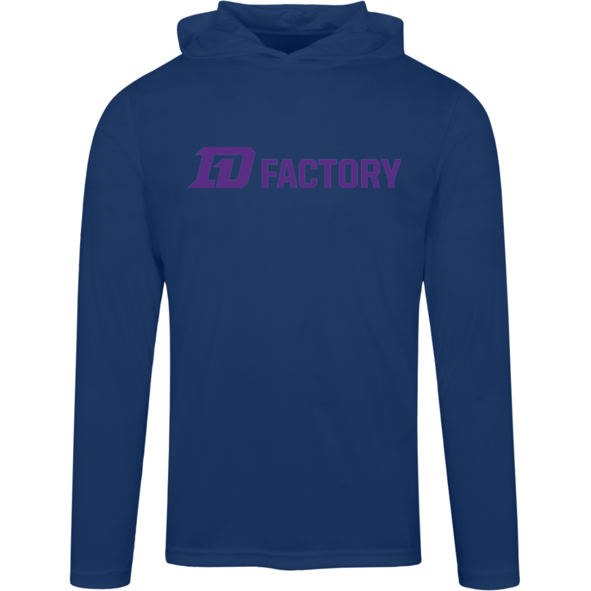 Performance Hoodie - Purple Flatline