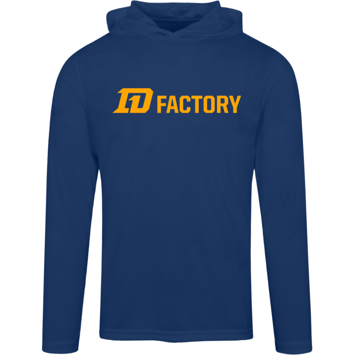 Performance Hoodie - Orange Flatline