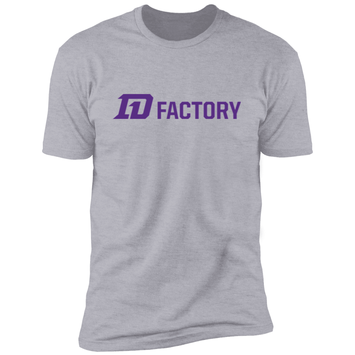 Luxe T-Shirt - Purple Flatline