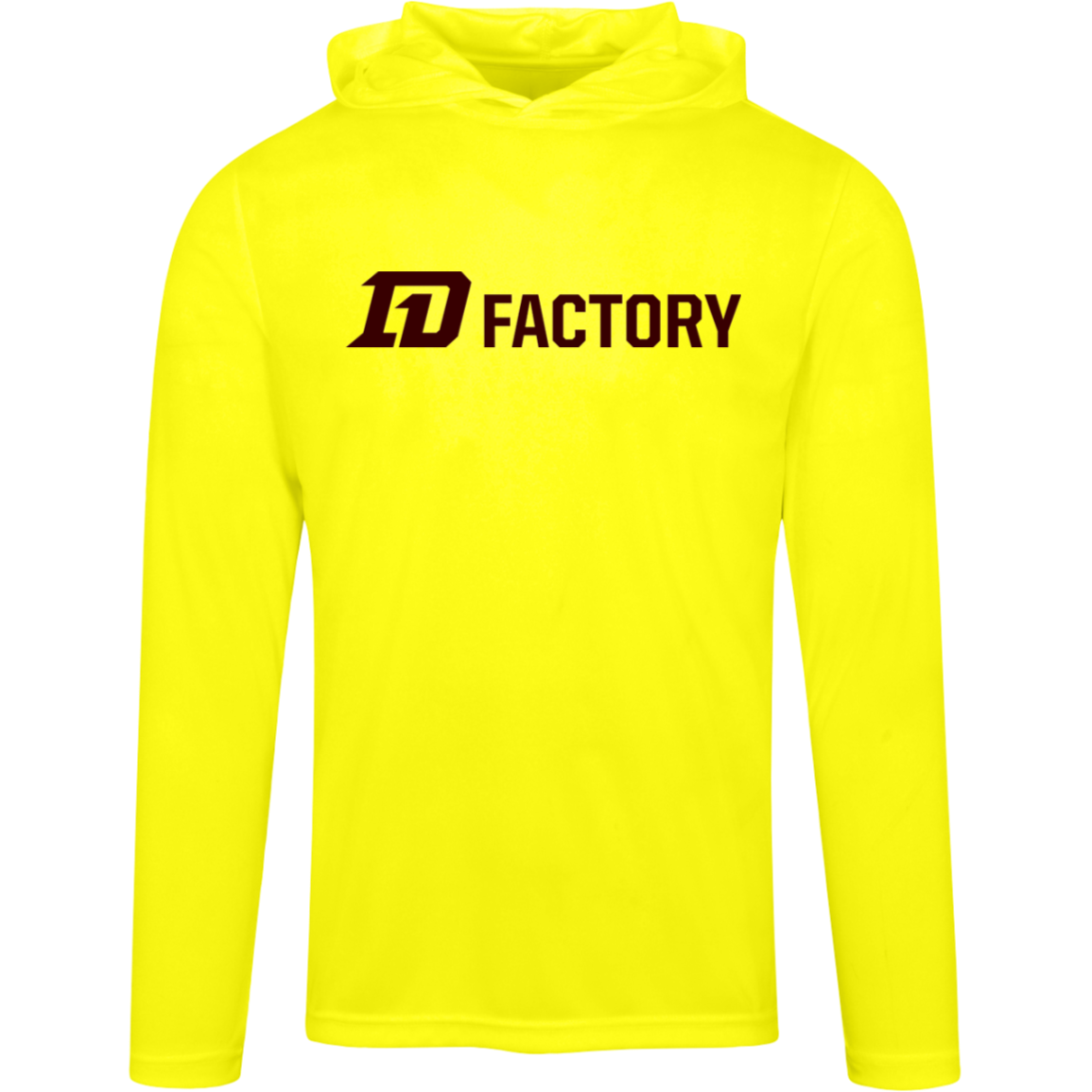 Performance Hoodie - Dark Maroon Flatline