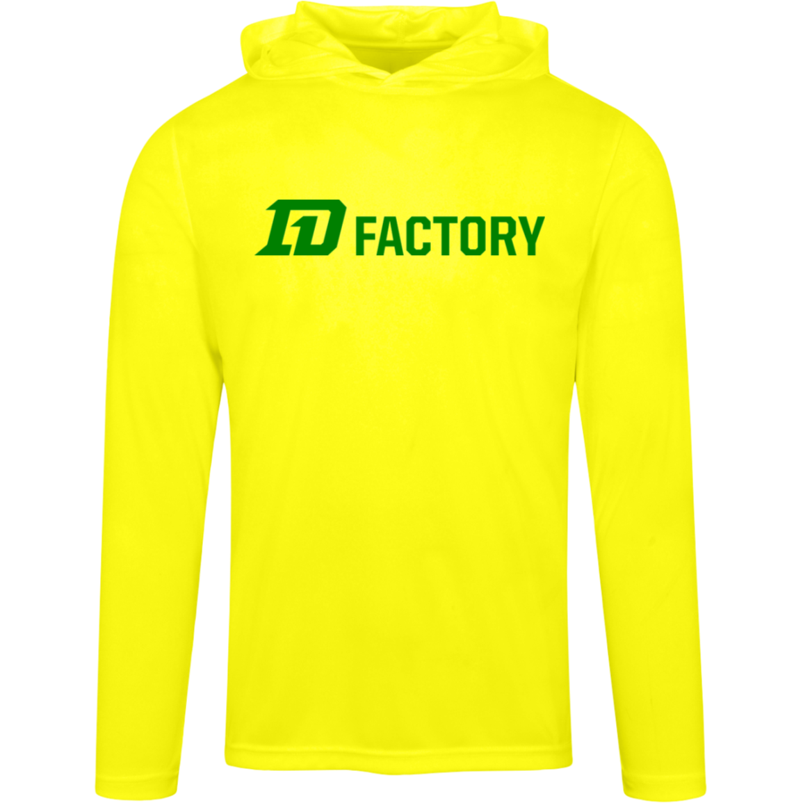 Performance Hoodie - Green Flatline