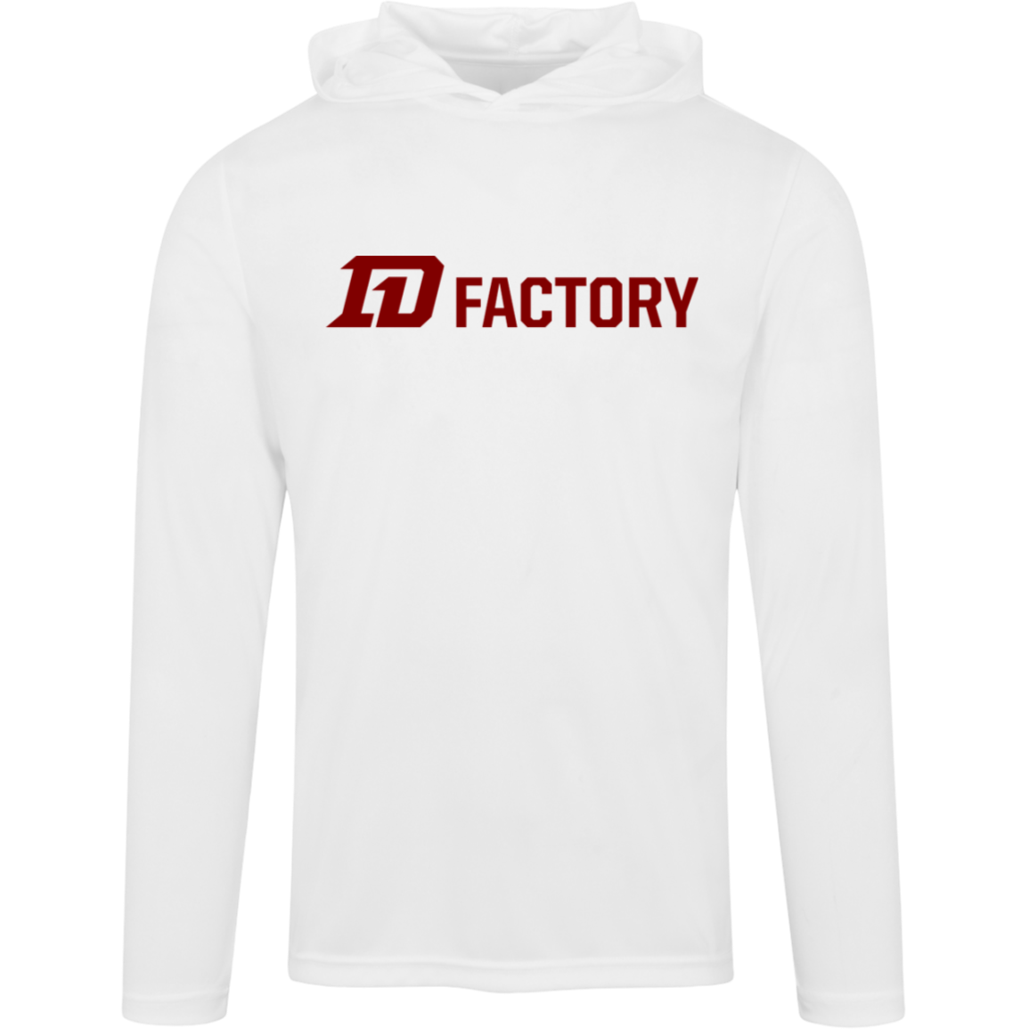 Performance Hoodie - Maroon Flatline