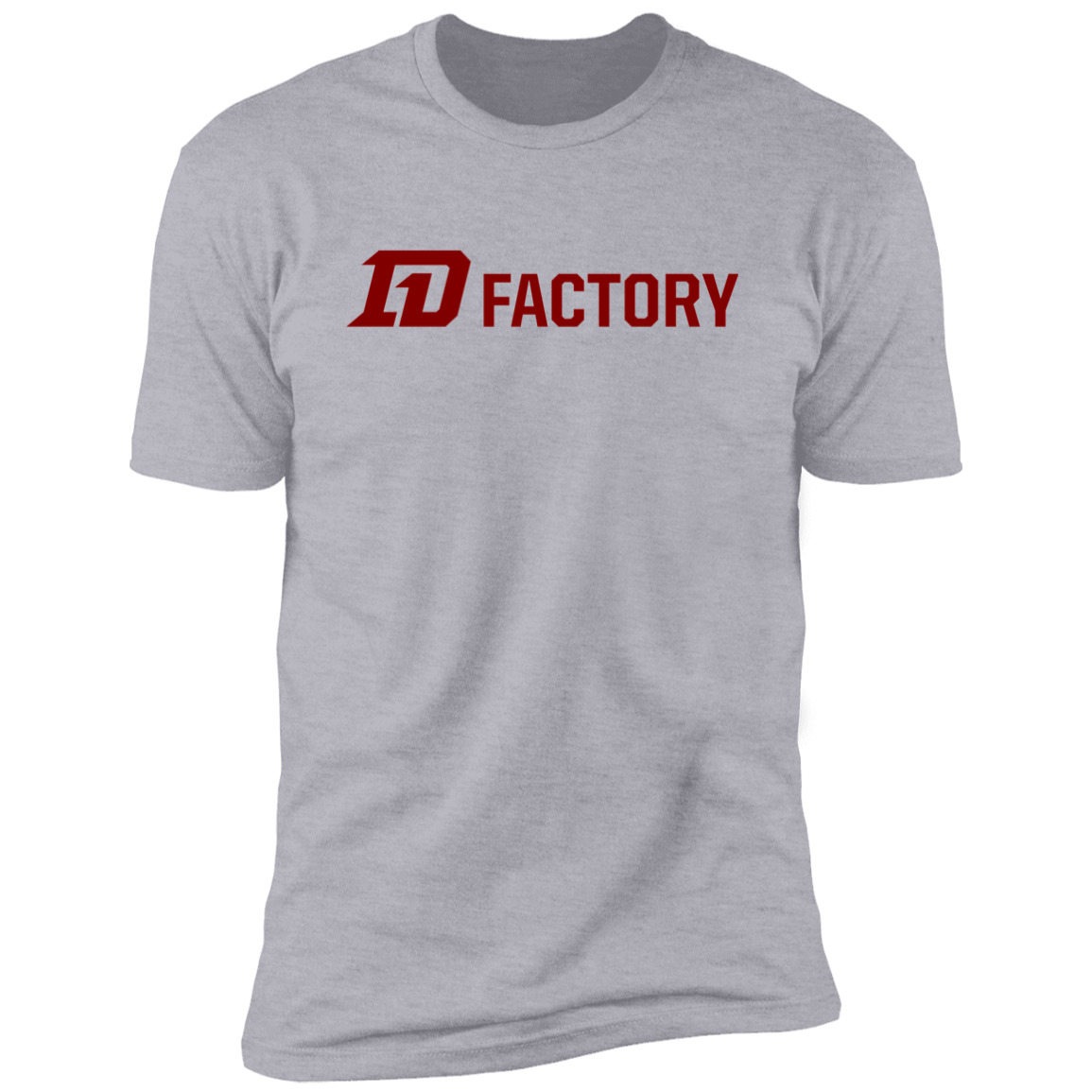 Luxe T-Shirt - Maroon Flatline
