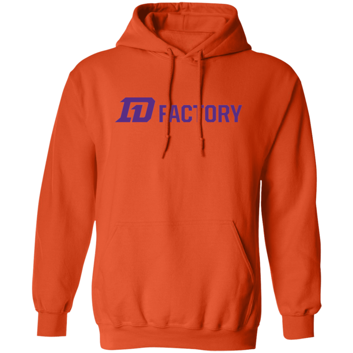Premium Hoodie - Purple Flatline