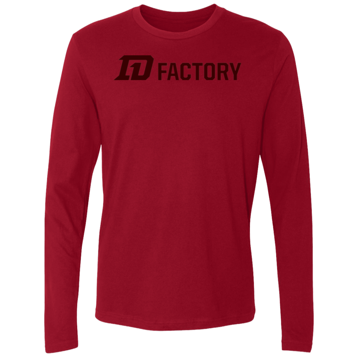 Apex Long Sleeve - Dark Maroon Flatline