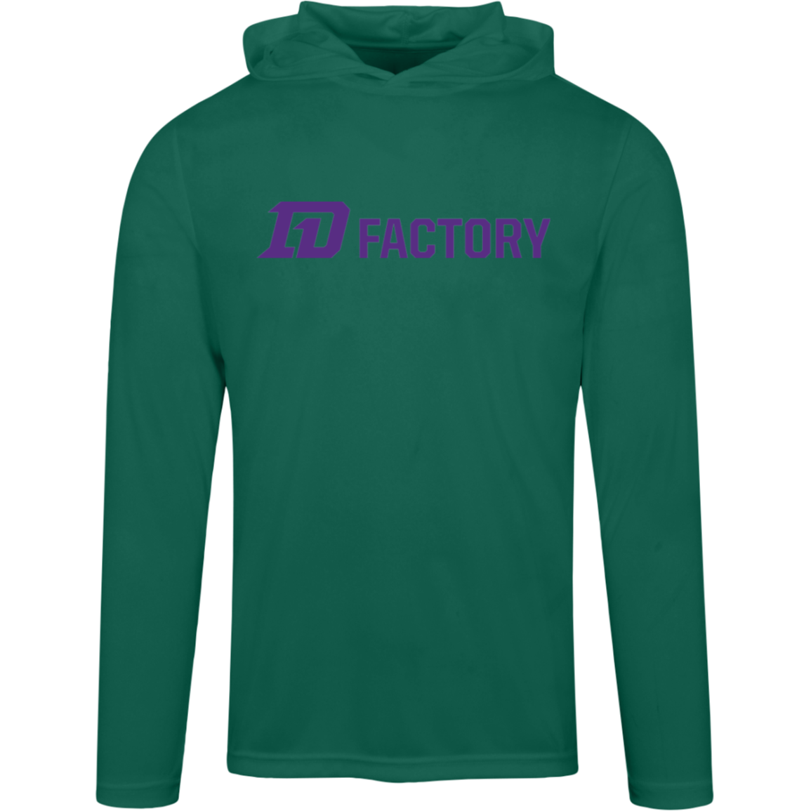 Performance Hoodie - Purple Flatline