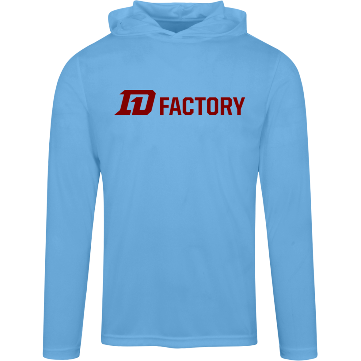 Performance Hoodie - Maroon Flatline