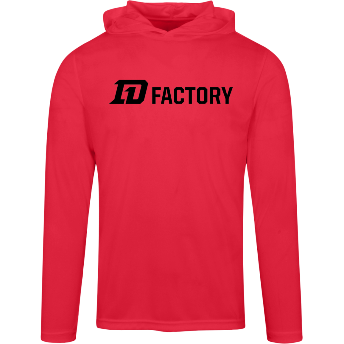 Performance Hoodie - Black Flatline