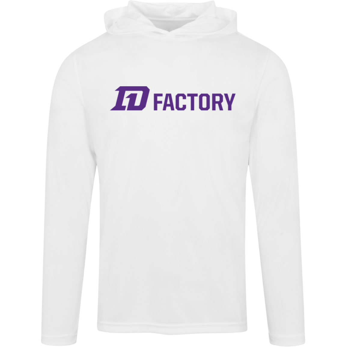 Performance Hoodie - Purple Flatline