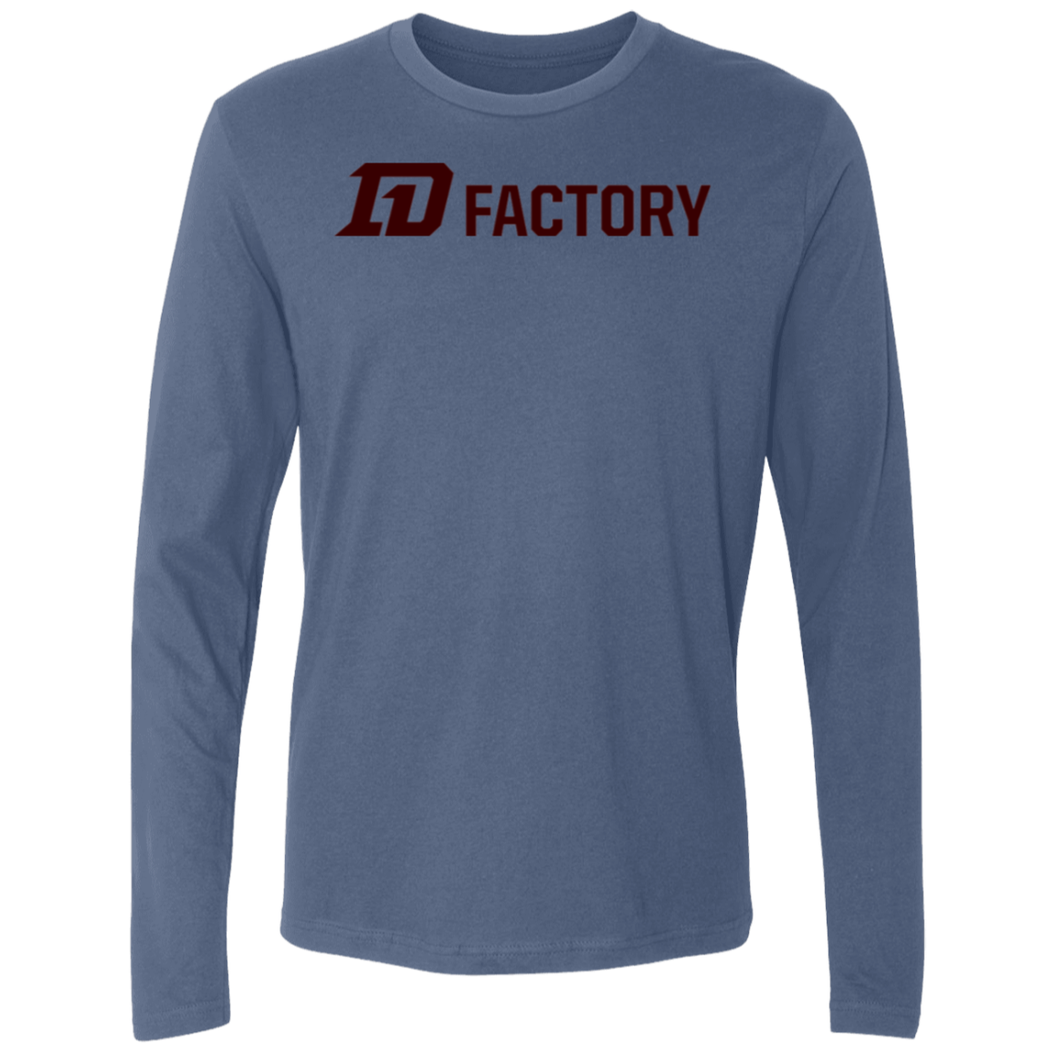 Apex Long Sleeve - Dark Maroon Flatline