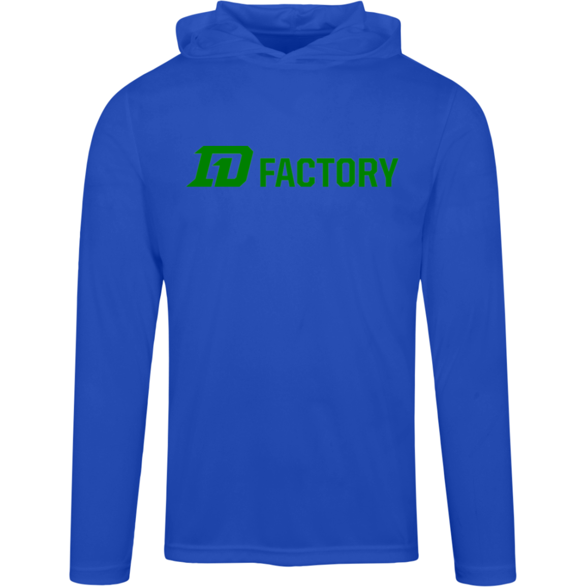 Performance Hoodie - Green Flatline