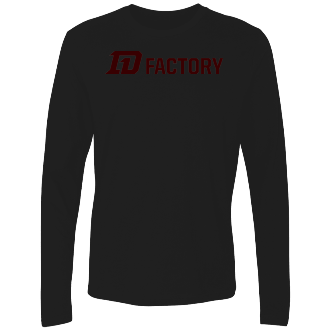Apex Long Sleeve - Dark Maroon Flatline