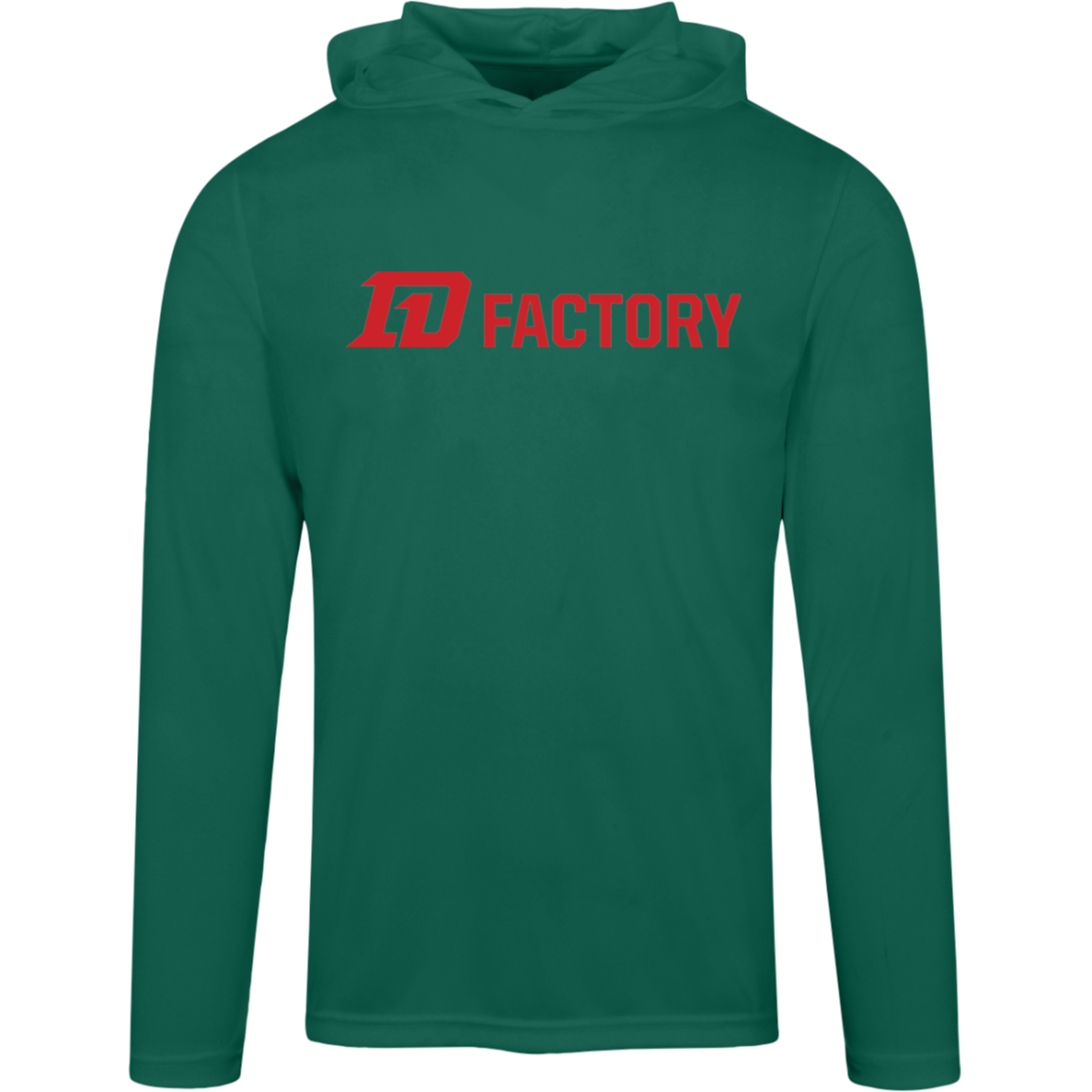 Performance Hoodie - Red Flatline