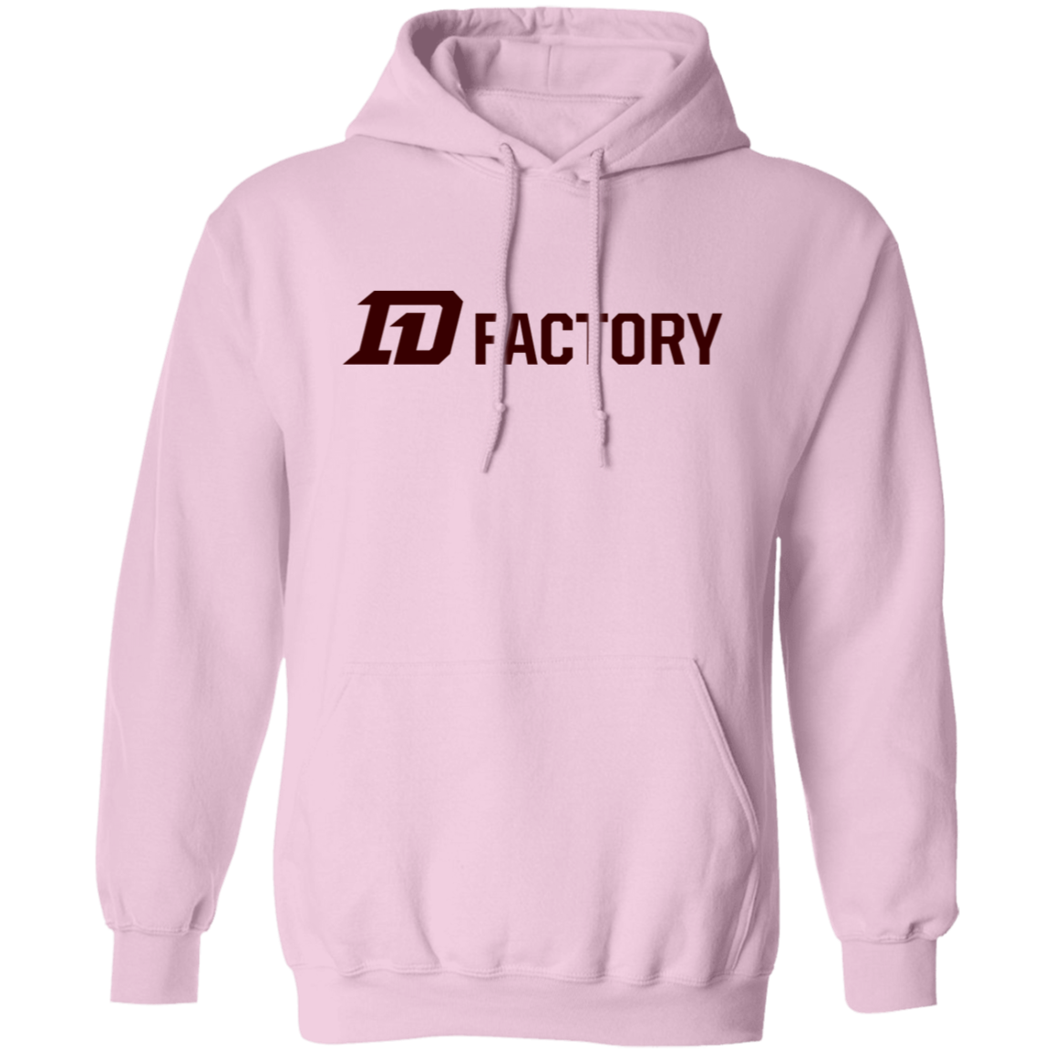 Premium Hoodie - Dark Maroon Flatline