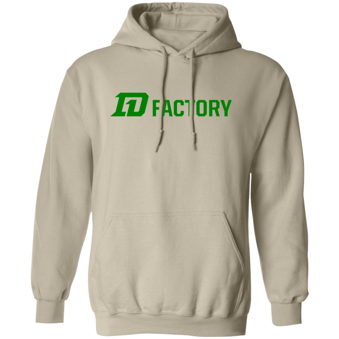 Premium Hoodie - Green Flatline