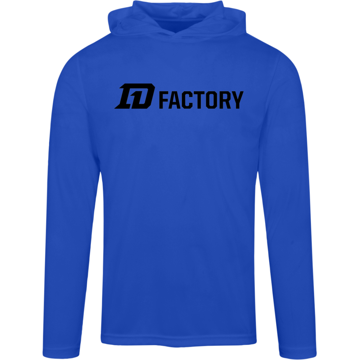 Performance Hoodie - Black Flatline