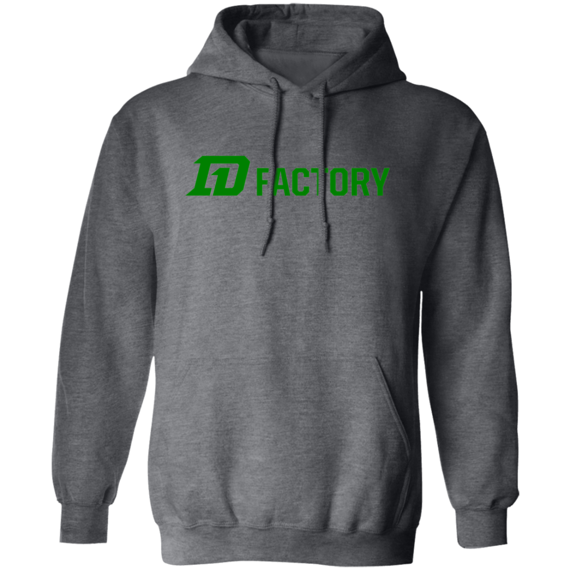Premium Hoodie - Green Flatline