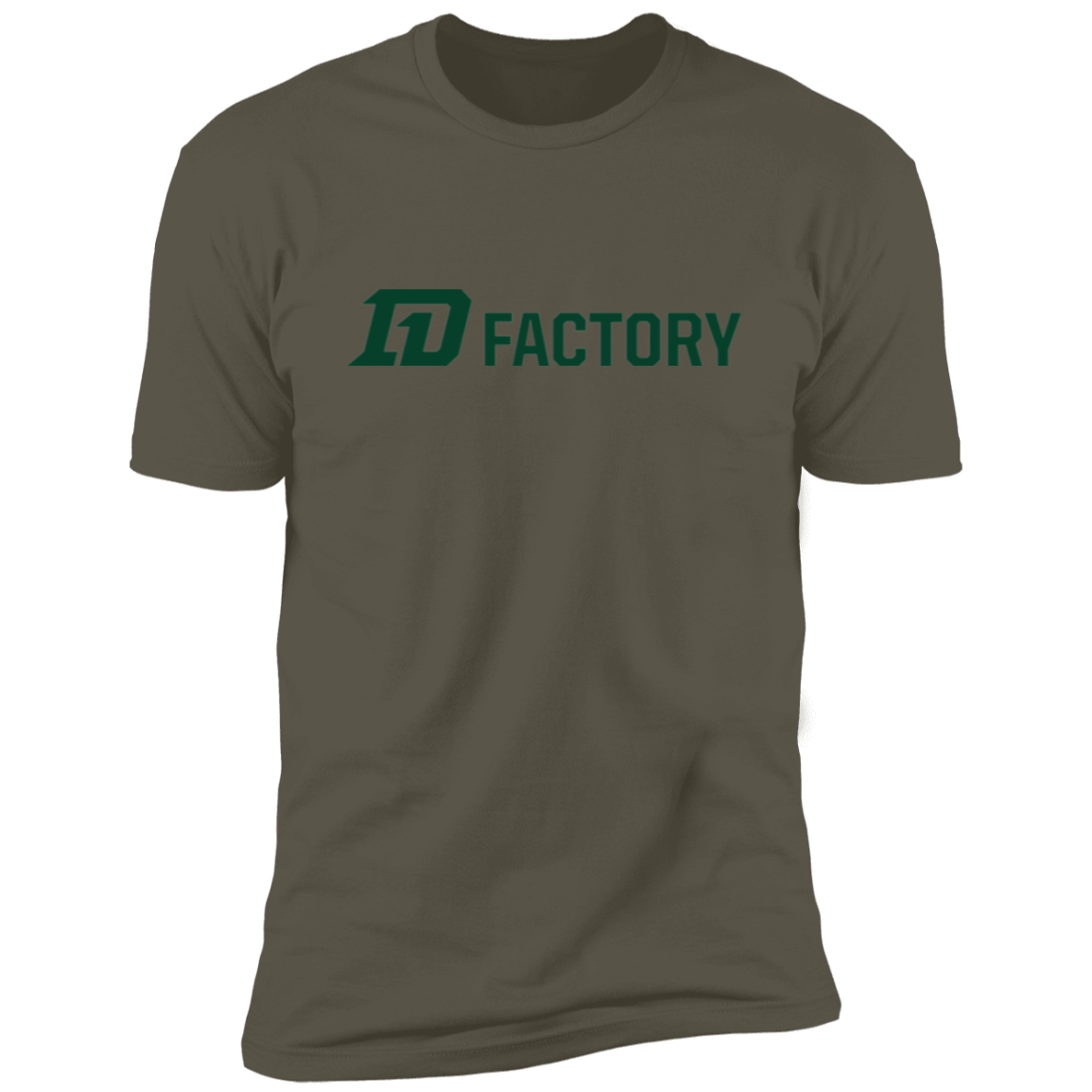 Luxe T-Shirt - Dark Green Flatline