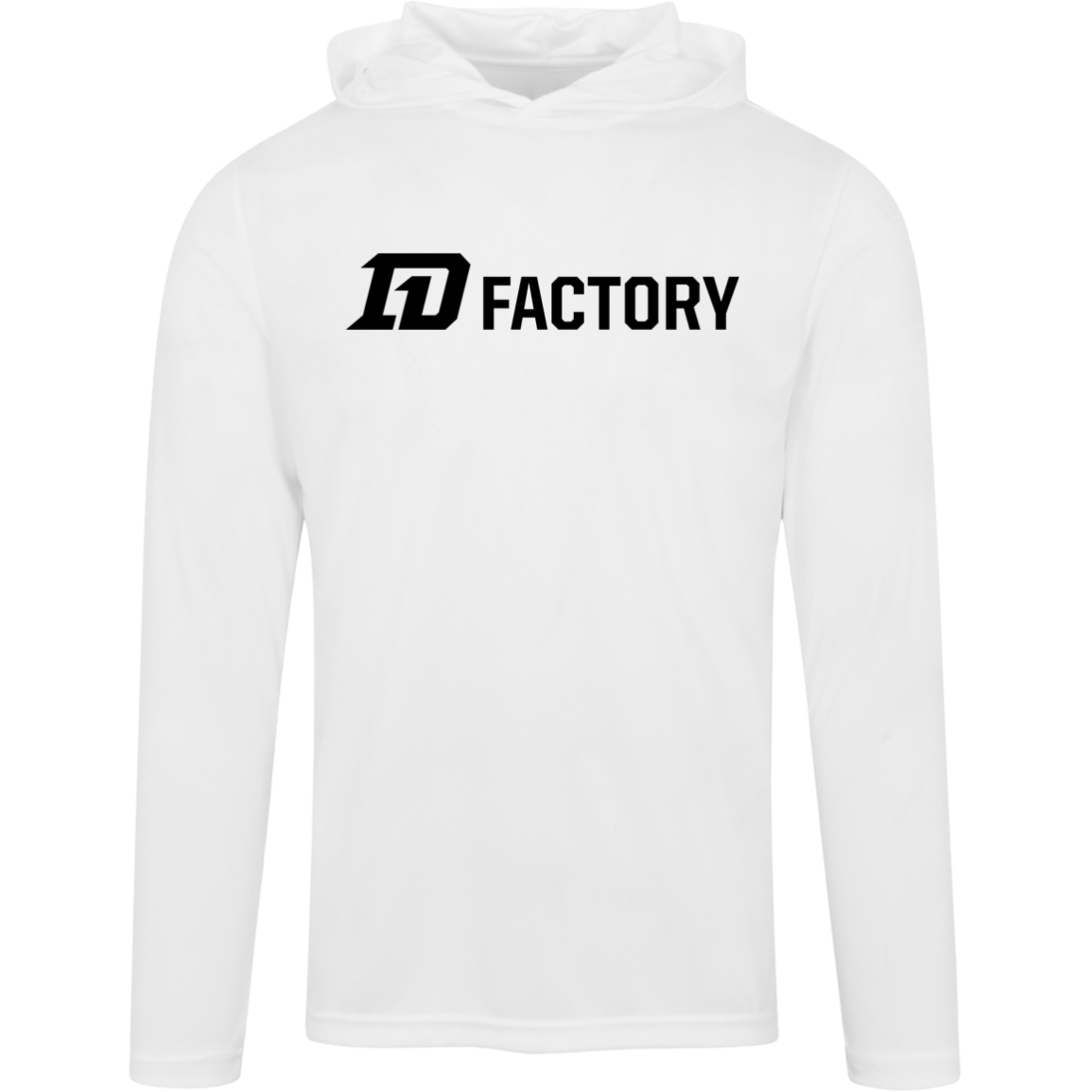 Performance Hoodie - Black Flatline